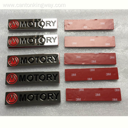 Customed Chrome Plastic Car Logo Sign Car Badge